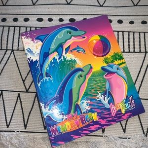 Lisa frank three ring binder dolphin